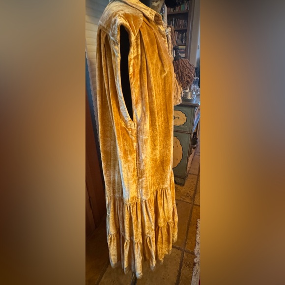 Free People long velvet midi vest - Picture 7 of 11